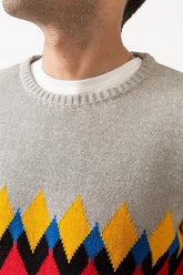 Heather Grey Fashion Sweater - FS-SWT-FD-156-01