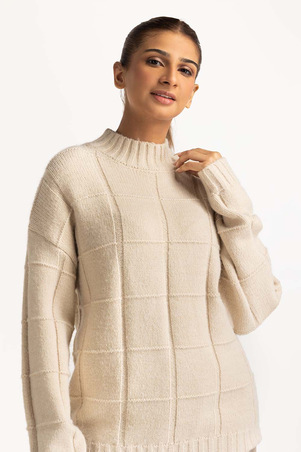 High Neck Sweater WM-SWT-WS24-074