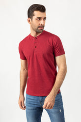 Maroon Signature T-Shirt HS-HEN-SIG-D08