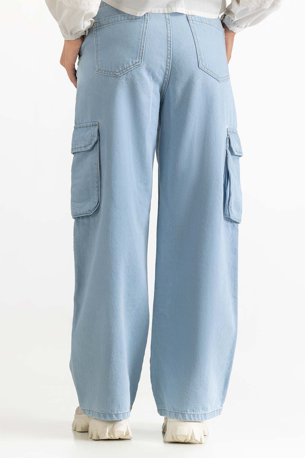 Ice Blue Denim Jeans 231-221-006 A