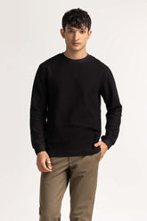 Jet Black Basic Tee MN-TS-BS-WS23-010