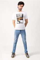 White Fashion T-Shirt JGP-URB-D205