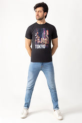 Black Fashion T-Shirt JGP-URB-D211