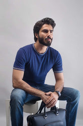 Navy Urban Graphic T-Shirt JGP-URB-D89-MB