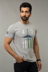 Grey Urban Graphic T-Shirt JGP-URB-D92