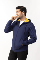 Navy Zipper Jacket JKT-HZJ-D37-02