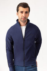 Navy Zipper Jacket JKT-MNZ-73-04