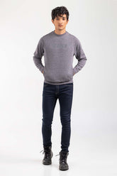 Grey Fashion Sweatshirt JKT-MSS-D23-03