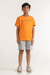 Junior Boy Coral Printed Tee JB-TS-SS24-028