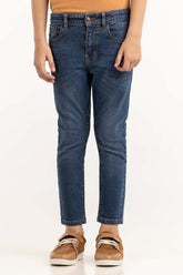 Junior Boy Dark Blue Jeans 231-321-001 A