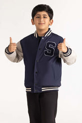 Junior Boy Multi Puffer Jacket JB-JKT-WS23-007