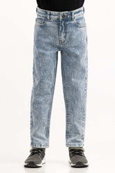 Junior Boy Jeans With An Adjustable Inner Waistband 224-321-013