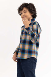 Junior Boy Multi Casual Shirt 224-317-010