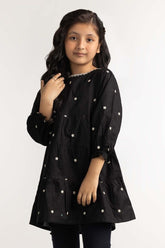 Junior Girl Black Basic Blouse 231-417-020