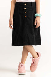 Junior Girl Black Skirt 224-420-218