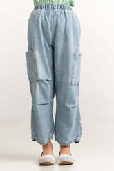 Junior Girl Blue Basic Jeans JG-JNS-WS23-004