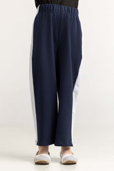 Junior Girl Navy Blue Basic Trouser JG-TRKN-SS24-007