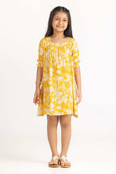 Junior Girl Yellow Dress 231-414-402