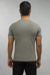 Smoke Grey Basic Tee JVN-SIG-D019