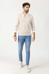 Khaki Fashion T-Shirt FS-HEN-YD-D01-04