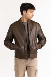 Khaki Basic Jacket MN-JKT-WS23-021