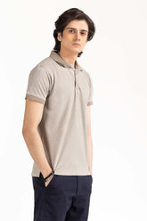 Khaki Basic Polo PS-FPK23-049
