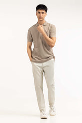 Khaki Basic Polo PS-SIGPK23-238