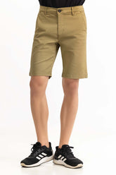 Khaki Basic Short MN-SHT-SS23-003 B