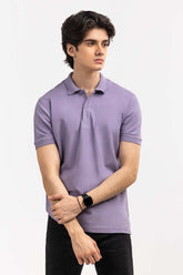 Lavender Basic Signature Polo PKP-SB-115