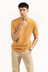 Light Brown Basic Tee TS-CNPK23-055