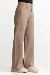 Light Brown Basic Trouser WM-NDJ-SS24-010