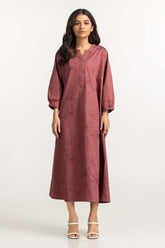 Maroon Basic Dress WM-DRSWS23-011