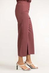 Maroon Basic Trouser WM-TRC23-006
