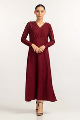 Maroon Dress WM-DRS23-103