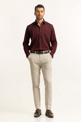 Maroon Formal Shirt MN-FS-PD24-064