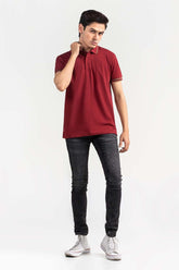 Maroon Sport Polo PKP-SP-99