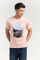 Mauve Fashion T-shirt JGP-URB-D266-02