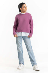 Mauve Sweatshirt 224-212-062