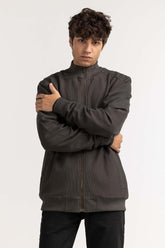 Military Green Fashion Knitted Zipper MN-KNZ-WS23-001