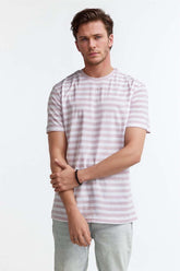 Multi Color Basic Striped Tee TS-CNSJ24-094