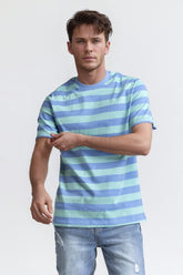 Multi Color Gen-Z Striped Tee TS-CNSJ24-099