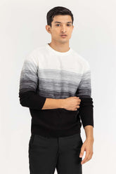 Multi Color Gradient Crew Neck Sweater SWT-FFSCN22-127-1