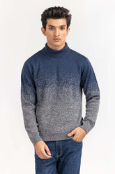 Multi Color Gradient Turtle Neck Sweater SWT-FFSTN22-101