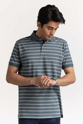 Multi Color Striped Polo PS-FSHN24-085