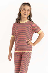 Junior Girl Multi Jacquard Knit Bottom 224-416-306