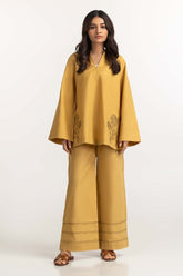 Mustard Basic Blouse WM-BLS23-009