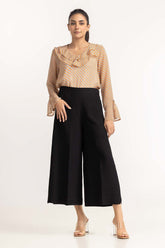 Mustard Woven Blouse 231-217-071