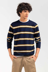 Navy-Rust Fashion Sweater FS-SWT-FD-371-01
