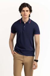Navy Basic Polo PS-FPK23-011