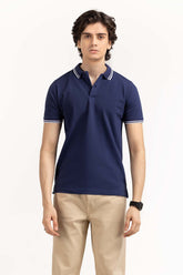 Navy Basic Polo PS-FPK23-076